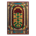 Stranger Things Resin Plaque - Creel House Stained Glass Window FaNaTtik