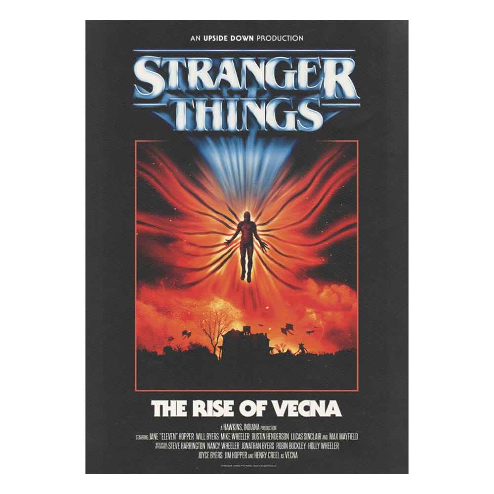 Stranger Things Konsttryck The Rise of Vecna Limited Edition 42 x 30 cm
