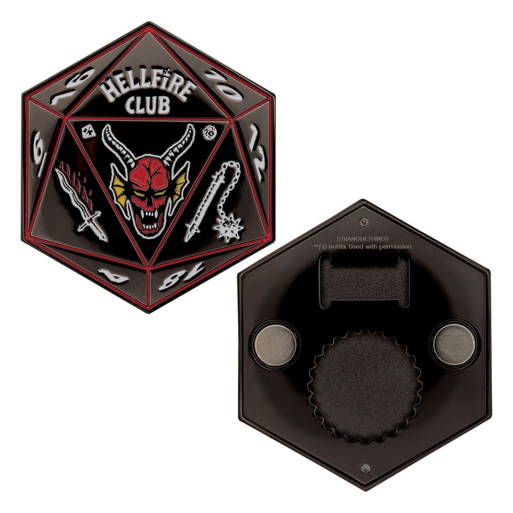 Stranger Things Flasköppnare Hellfire Club FaNaTtik