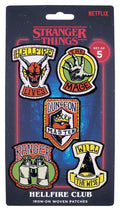 Stranger Things Tygmärken 5-Pack
