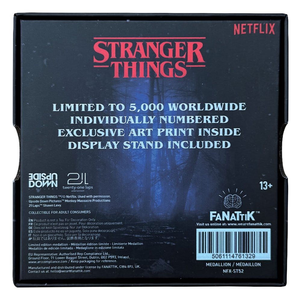 Stranger Things Medallion Eleven & Mind Flayer Limited Edition