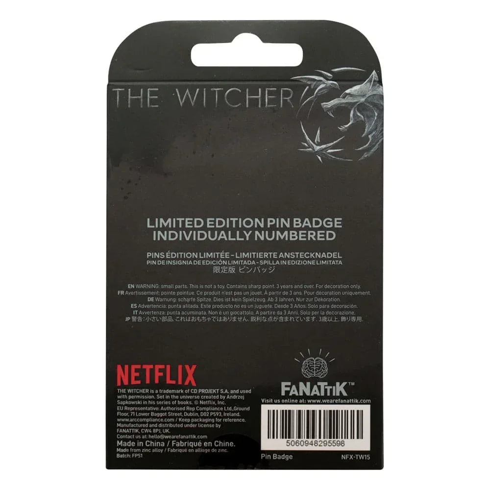 Witcher Pin Badge - Witcher Symbol Limited Edition FaNaTtik