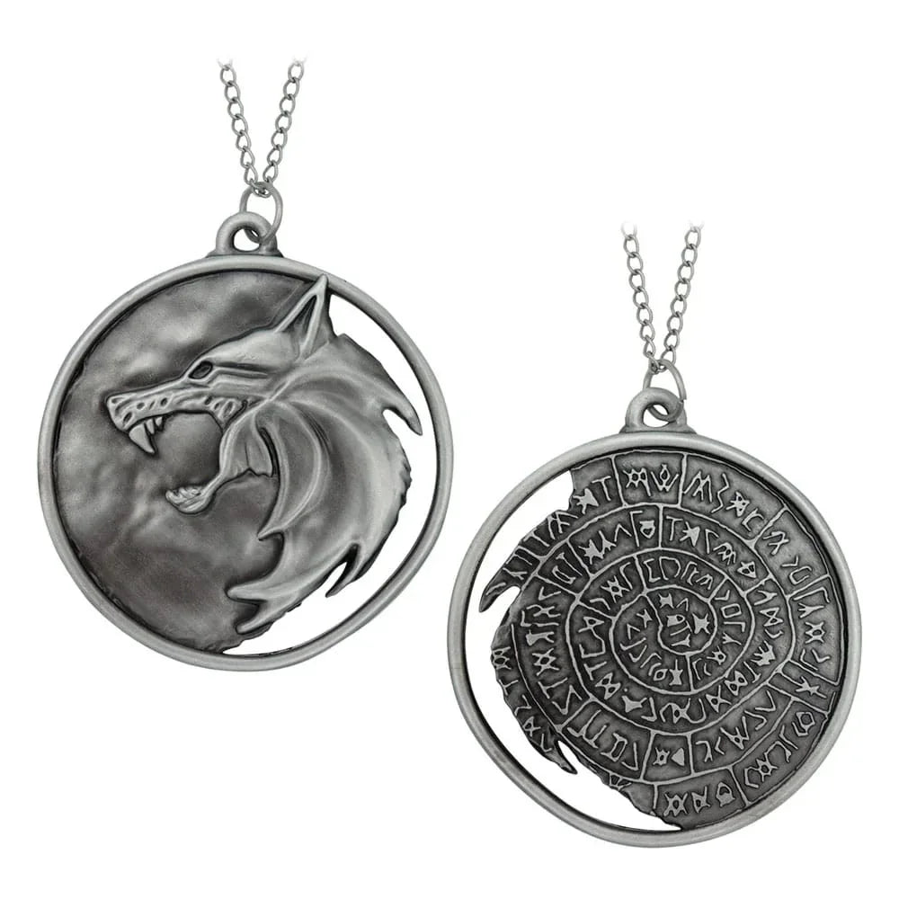 The Witcher Replica 1/1 Halsband Geralts Medallion FaNaTtik