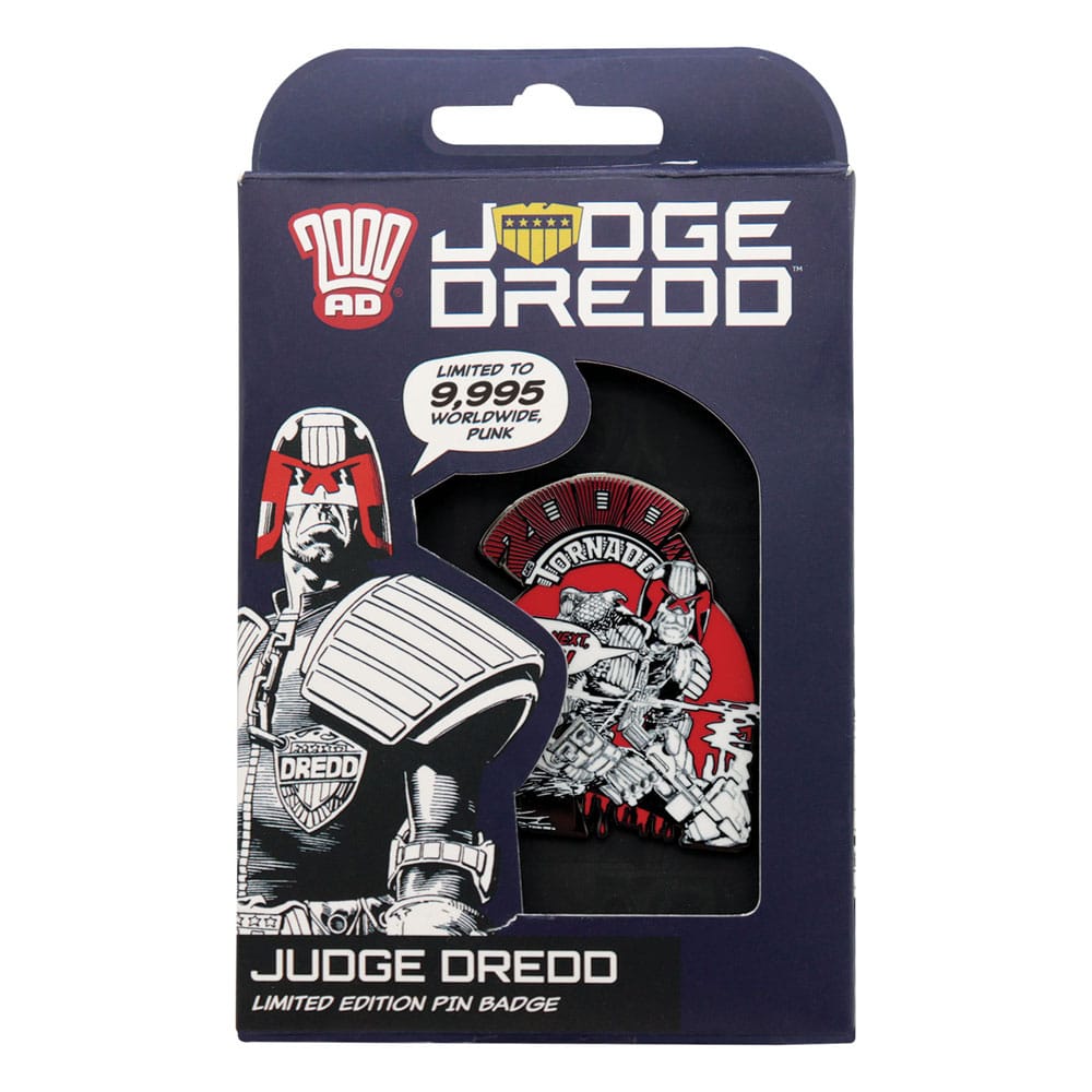 2000 AD Pin Badge Judge Dredd You're Next Punk Limited Edition FaNaTtik
