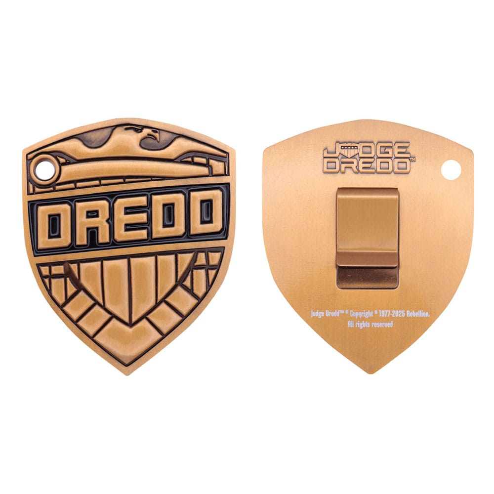 2000 AD Replica Judge Dredd Badge Limited Edition FaNaTtik