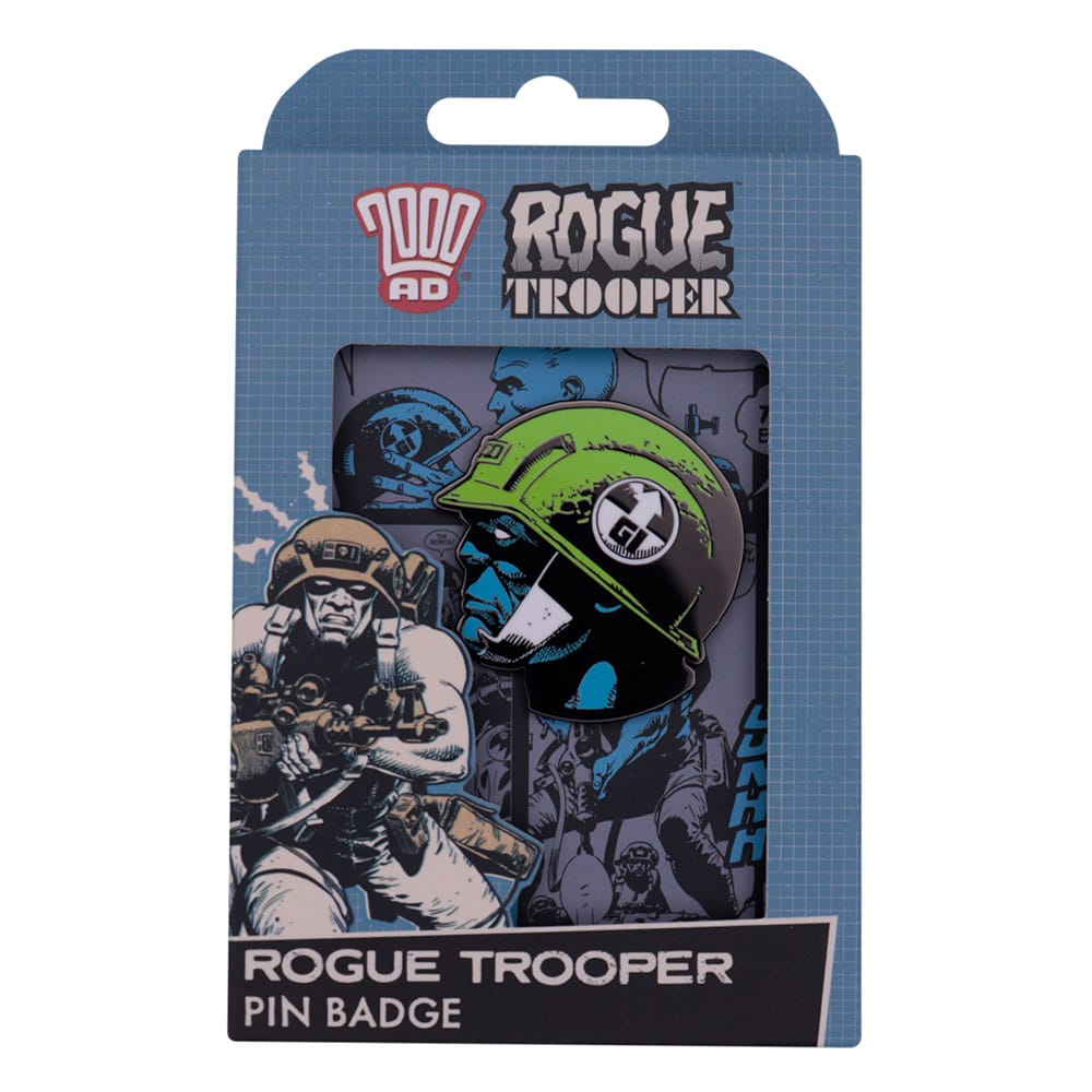 2000 AD Pin Badge Rogue Trooper GI Limited Edition FaNaTtik
