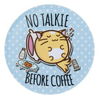 Fuzzballs Coaster 4-Pack - Färgglada Underlägg med Katt, Kanin och Tiger FaNaTtik