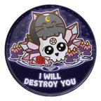 Fuzzballs Coaster 4-Pack - Färgglada Underlägg med Katt, Kanin och Tiger FaNaTtik