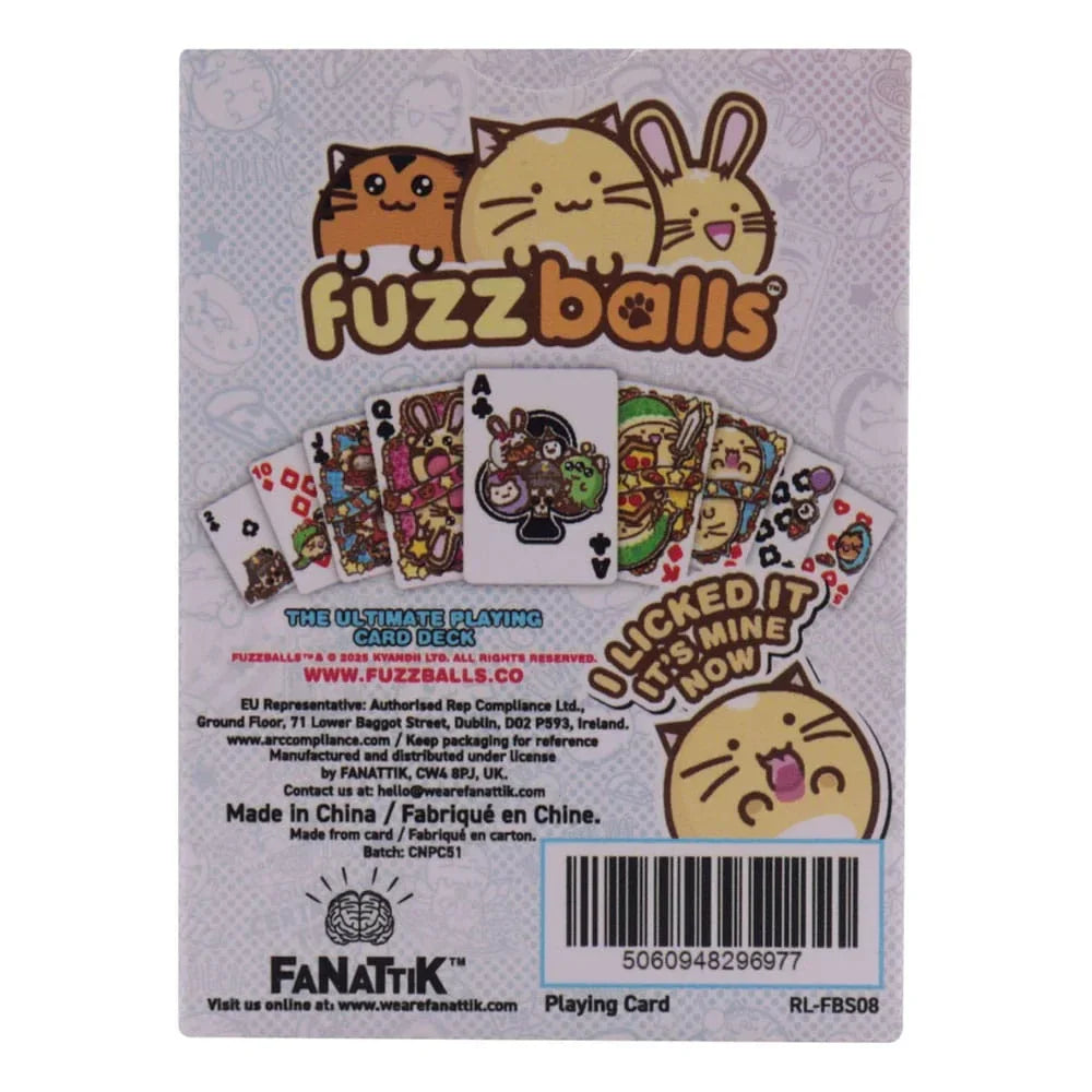 Fuzzballs Spelkort Display (12 Förpackningar) FaNaTtik