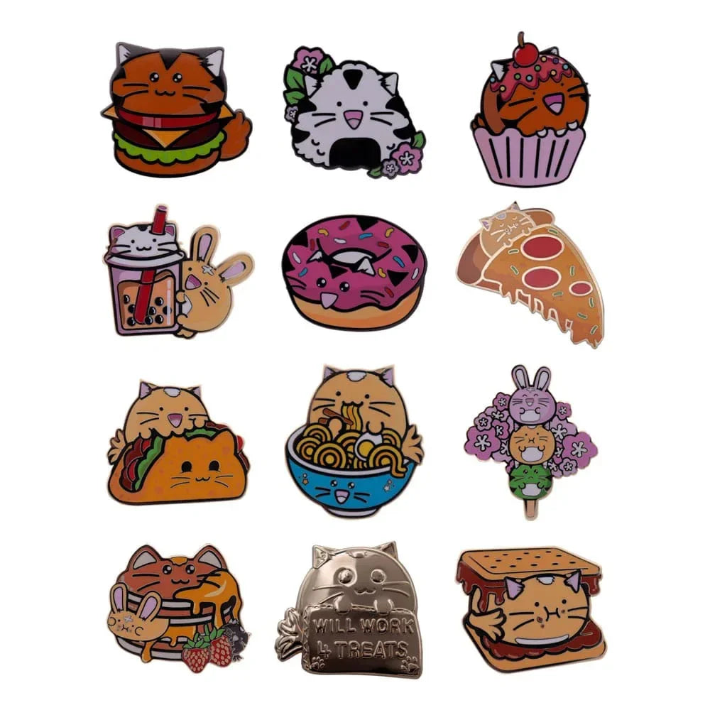 Fuzzballs Pin Badge Mystery Pin Badge Display (12) FaNaTtik