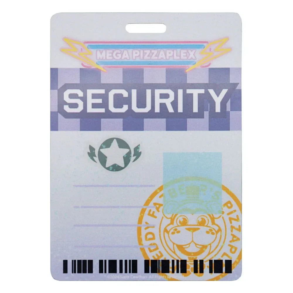 Five Nights at Freddy's Replica Security Badge Antique Brass Edition FaNaTtik