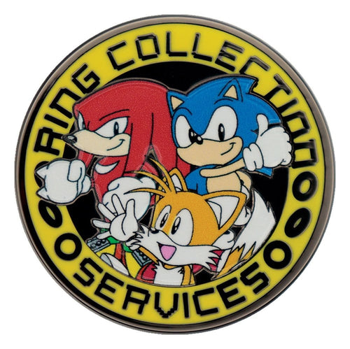 Sonic - The Hedgehog Pin Badge Sonic, Tails, Knuckles Begränsad Upplaga
