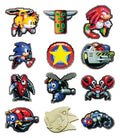 Sonic The Hedgehog Mysterious Pins Badges Blind Box Display (12)