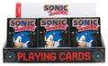 Sonic the Hedgehog Playing Cards Display (12 Packs)