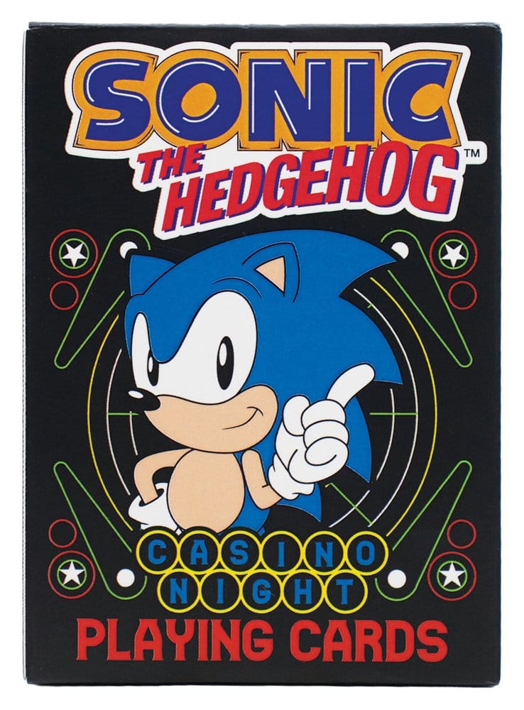 Sonic the Hedgehog Playing Cards Display (12 Packs)