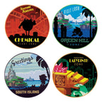 Sonic - The Hedgehog Underlägg 4-pack