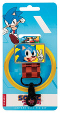Sonic the Hedgehog Lanyard and Pin Badge Set