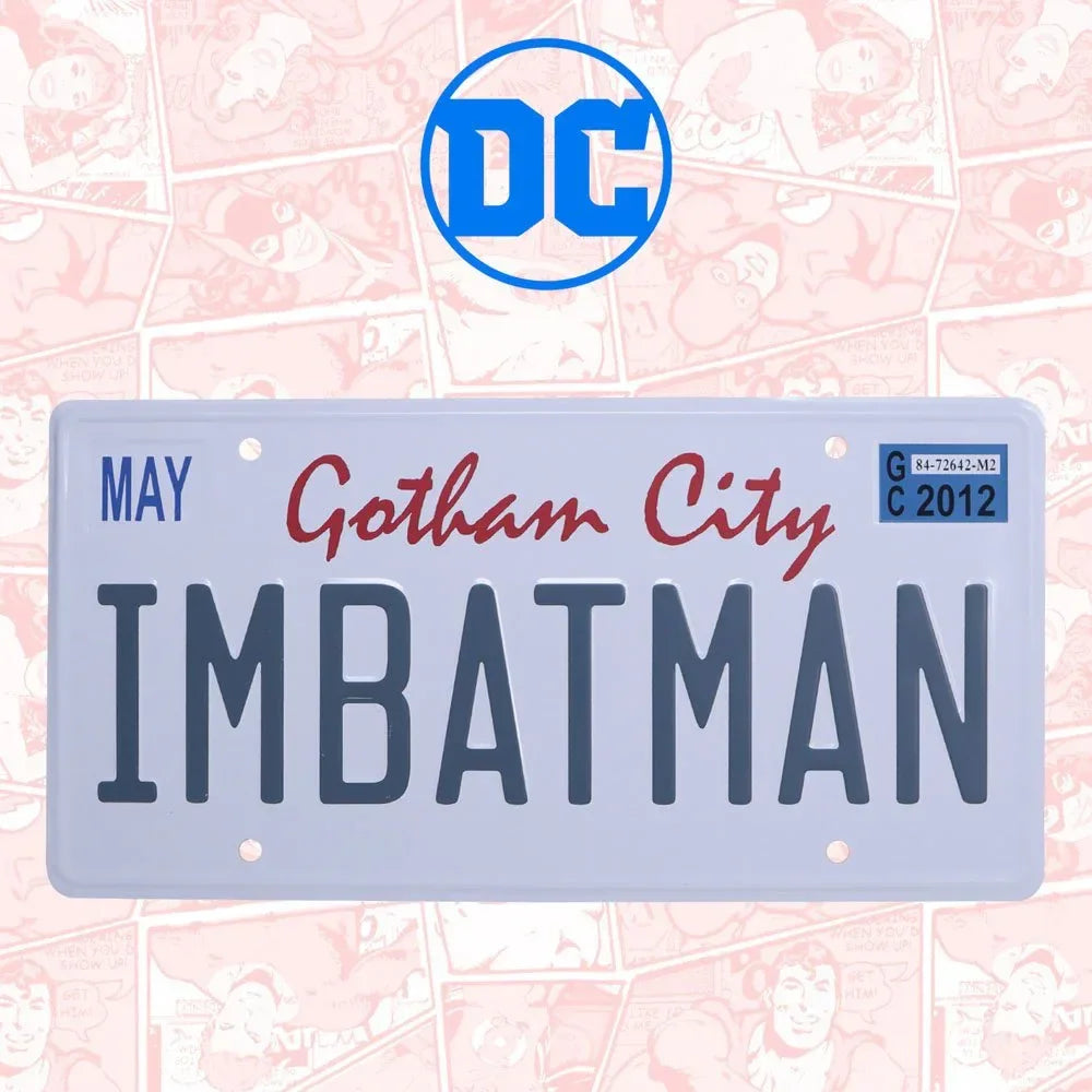 DC Comics Batmans Emaljerad Plakett FaNaTtik