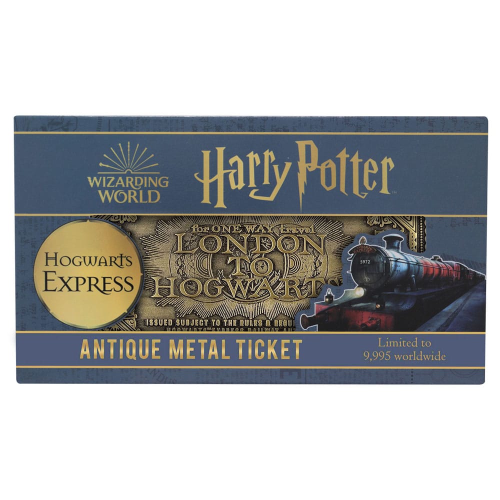 Harry Potter Replicas: Hogwarts Express Tågbiljett FaNaTtik