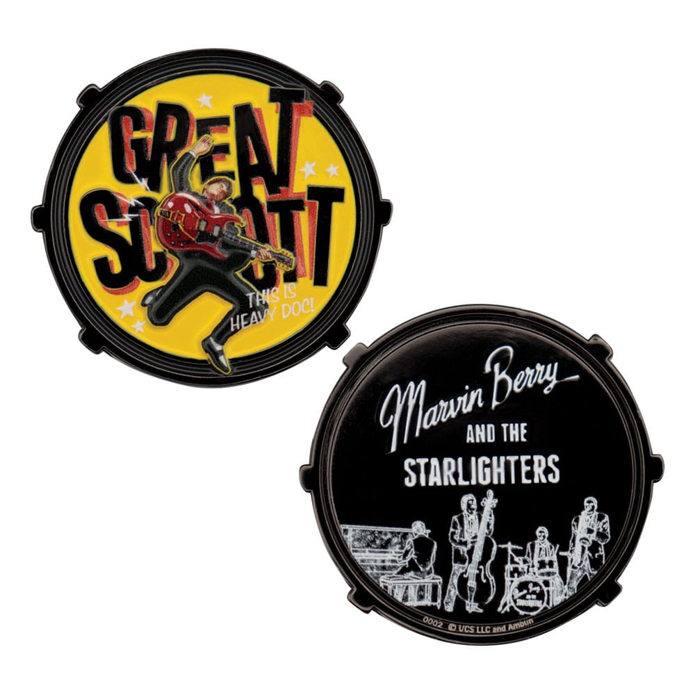 Back To The Future Collectable Coin Marvin Berry & The Starlighters Limited Edition FaNaTtik