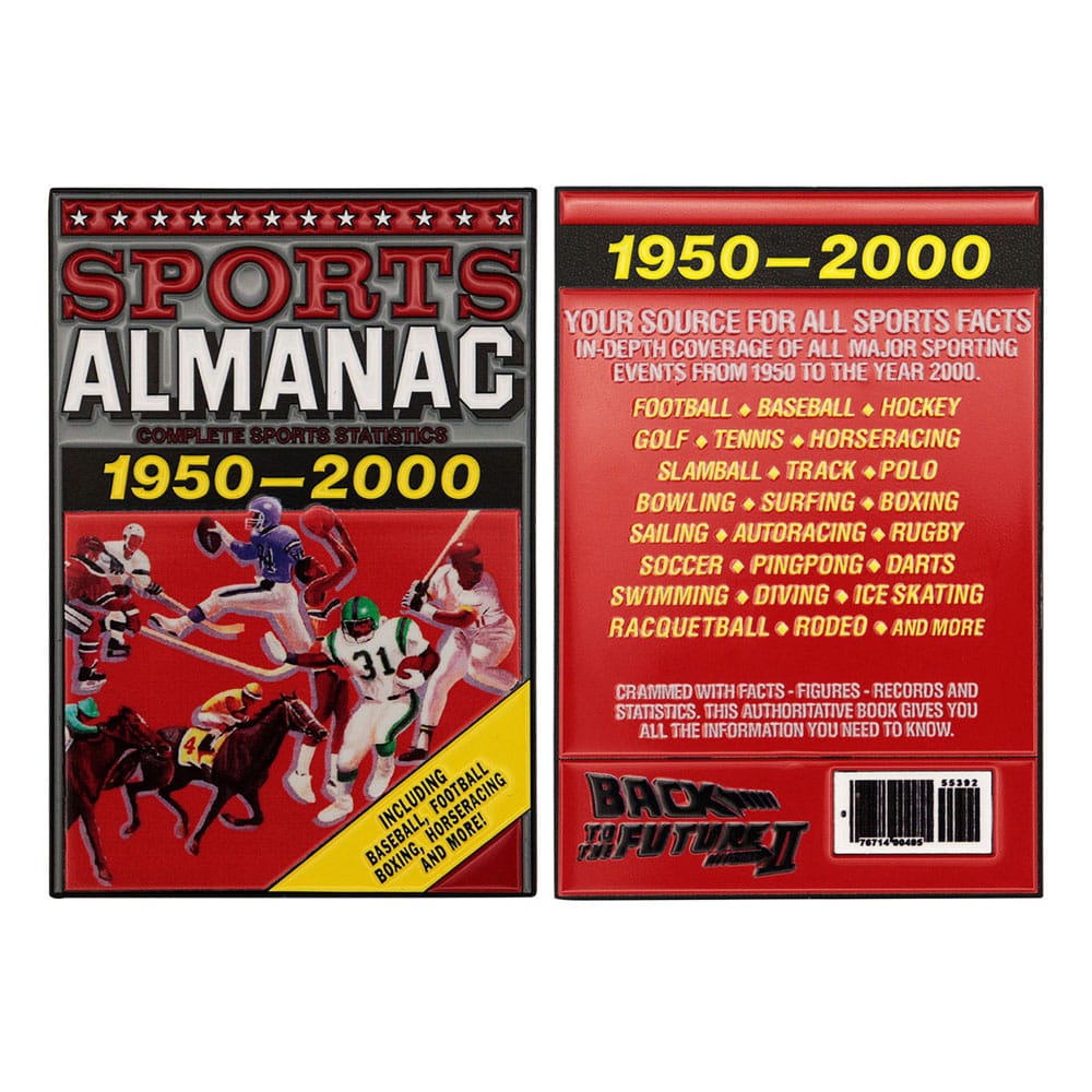 Back to the Future Ingot Sport Almanac Limited Edition FaNaTtik