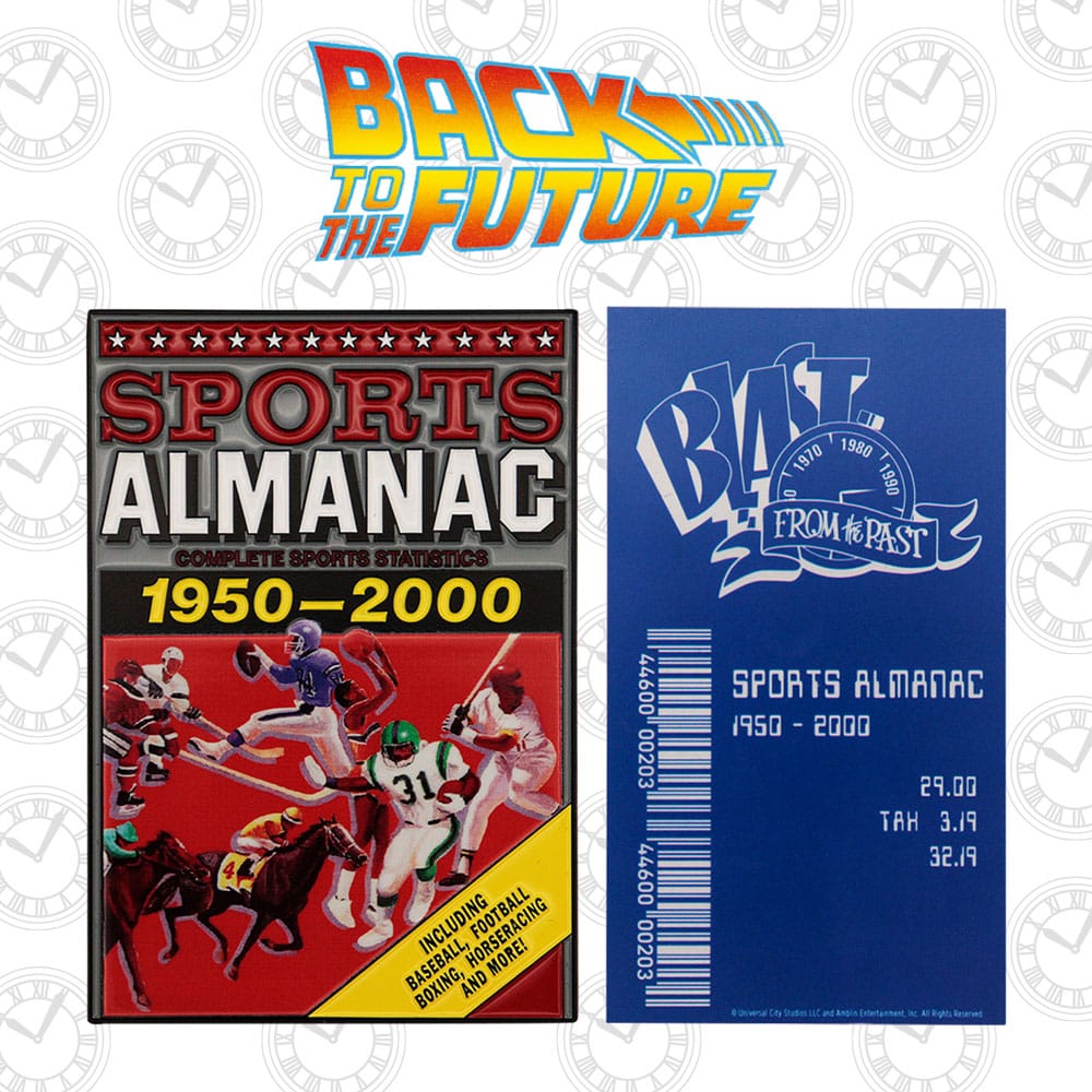 Back to the Future Ingot Sport Almanac Limited Edition FaNaTtik