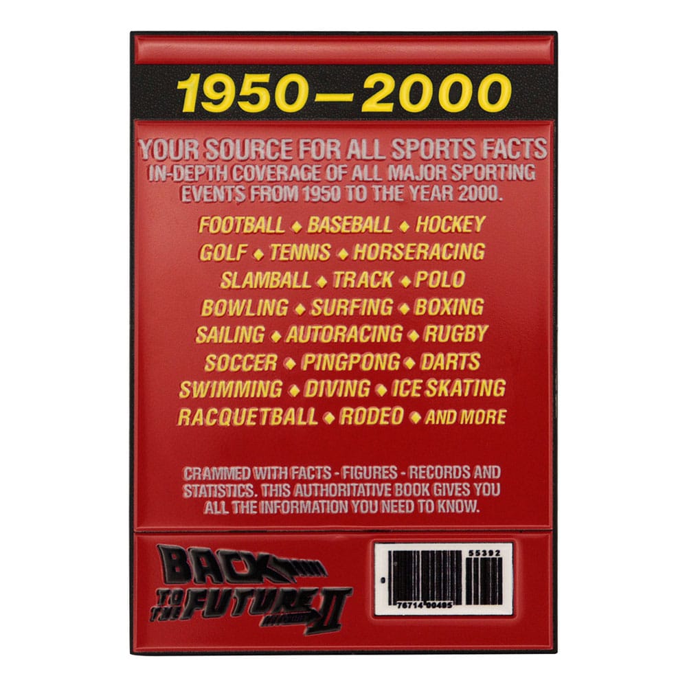 Back to the Future Ingot Sport Almanac Limited Edition FaNaTtik