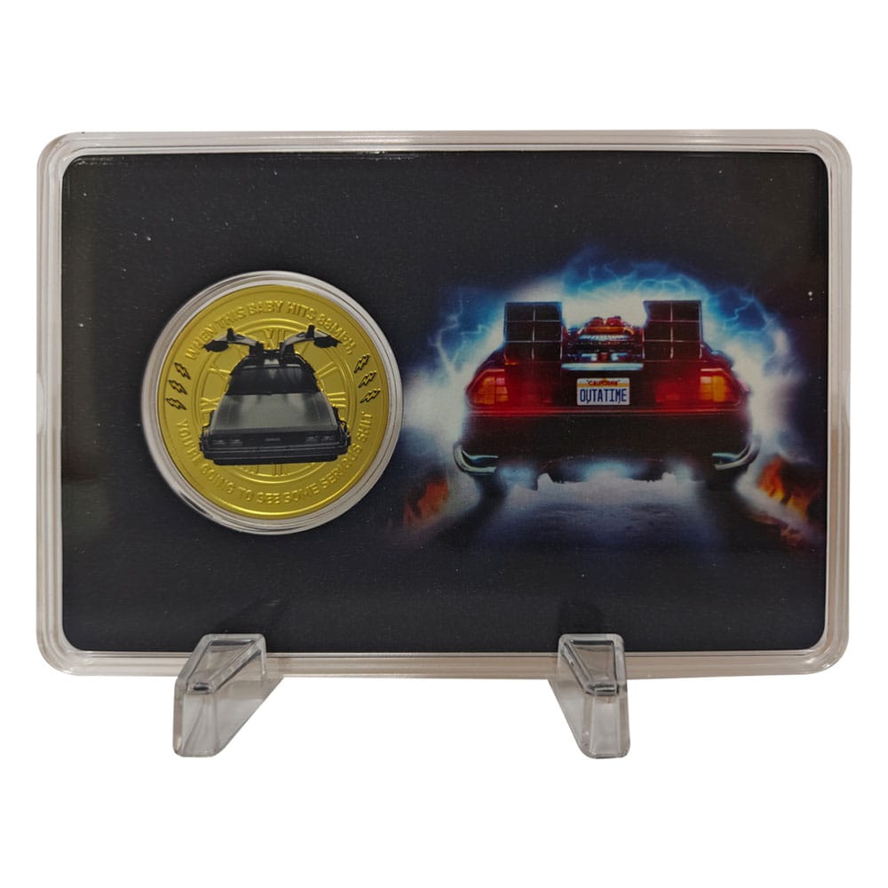 Back To The Future Collectable Coin 40th Anniversary Limited Edition FaNaTtik