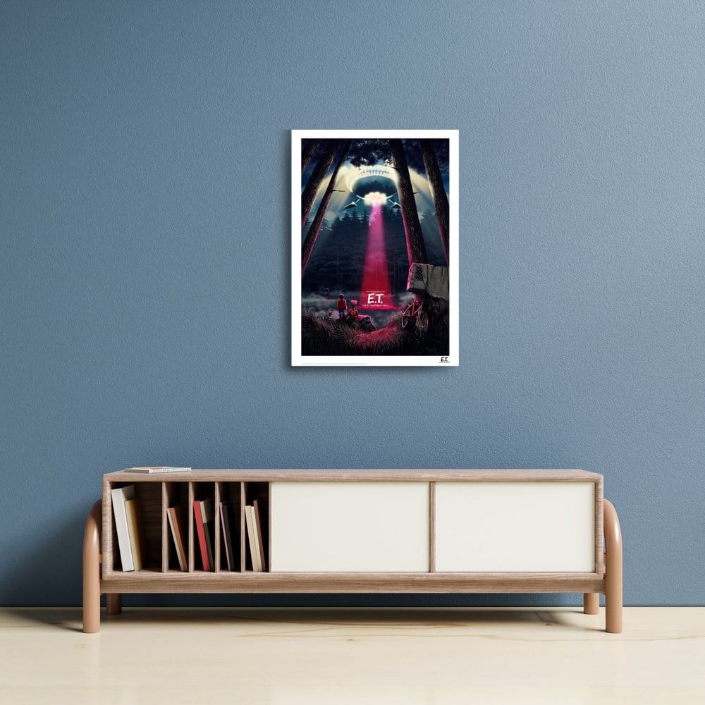 E.T. the Extra-Terrestrial Art Print Ver. B Limited Edition 30 x 47 cm