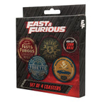 Fast & Furious Coaster 4-Pack Vintage Style FaNaTtik