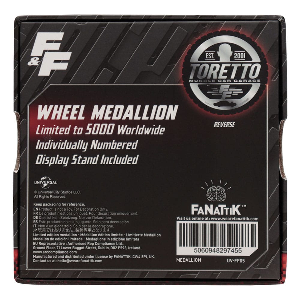 Fast & Furious Medallion - Born for Speed FaNaTtik