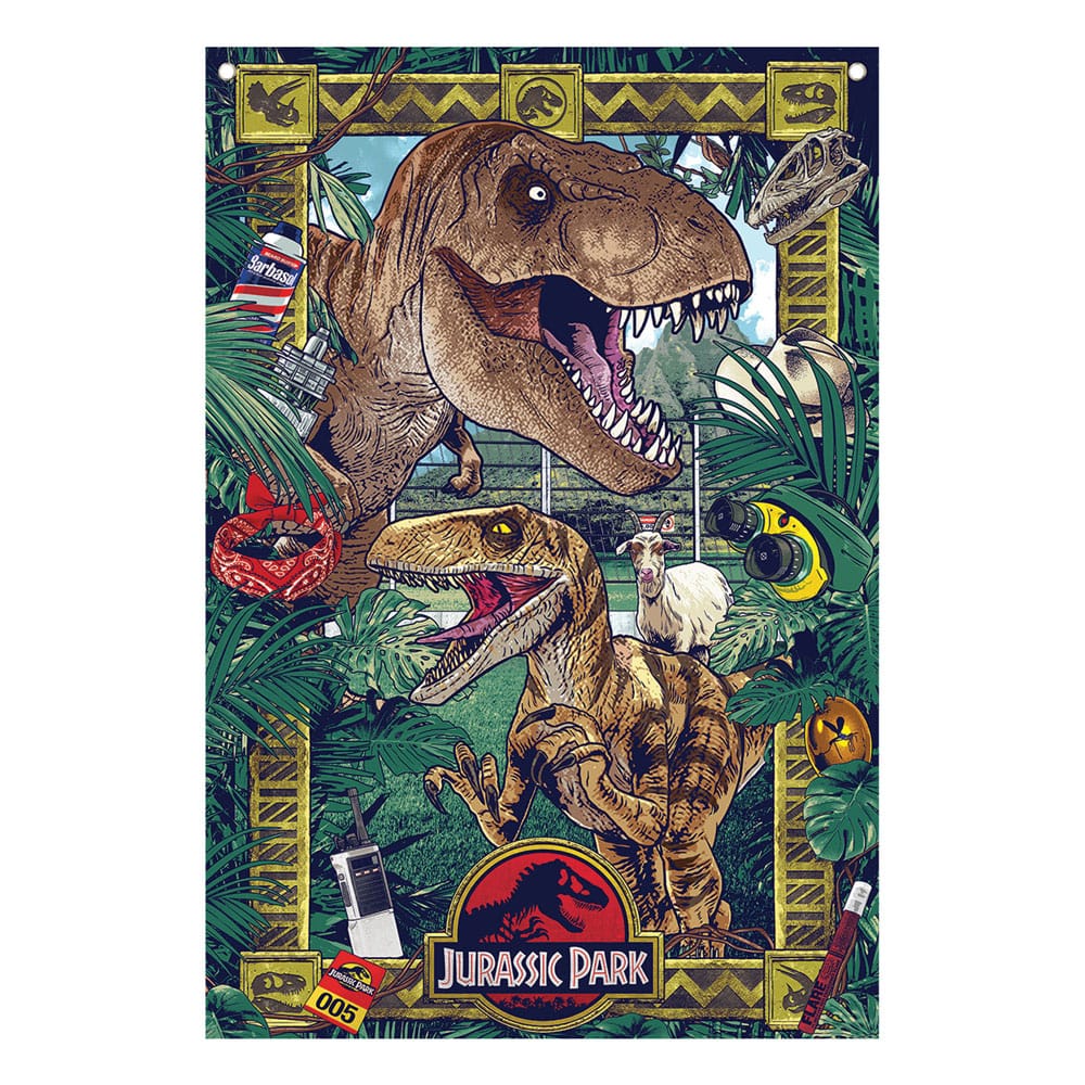 Jurassic Park Väggbanner 125 x 85 cm FaNaTtik