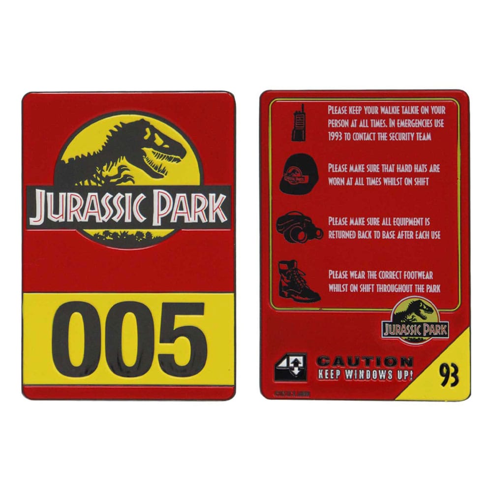 Jurassic Park Metallkort 30-årsjubileum Jeep Limited Edition FaNaTtik