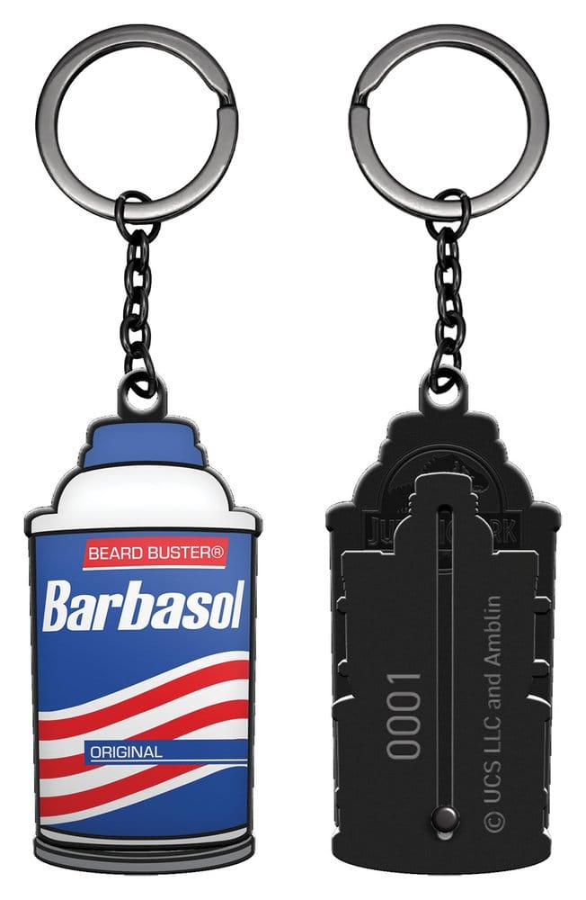 Jurassic Park Nyckelring Sliding Barbasol Can