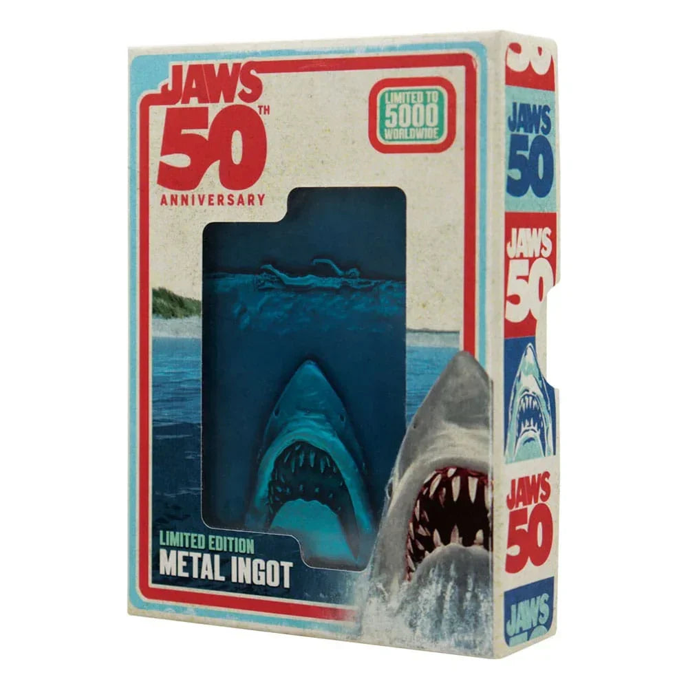 Jaws Ingot 50-årsjubileum Affisch Limited Edition FaNaTtik