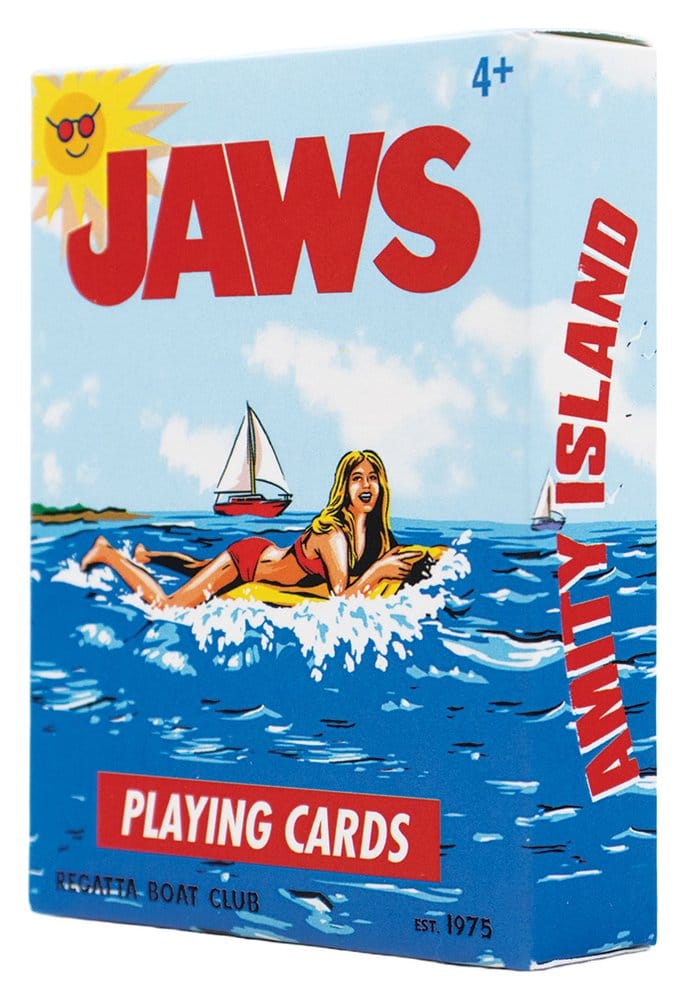 Jaws Spelkort Display (12 paket)