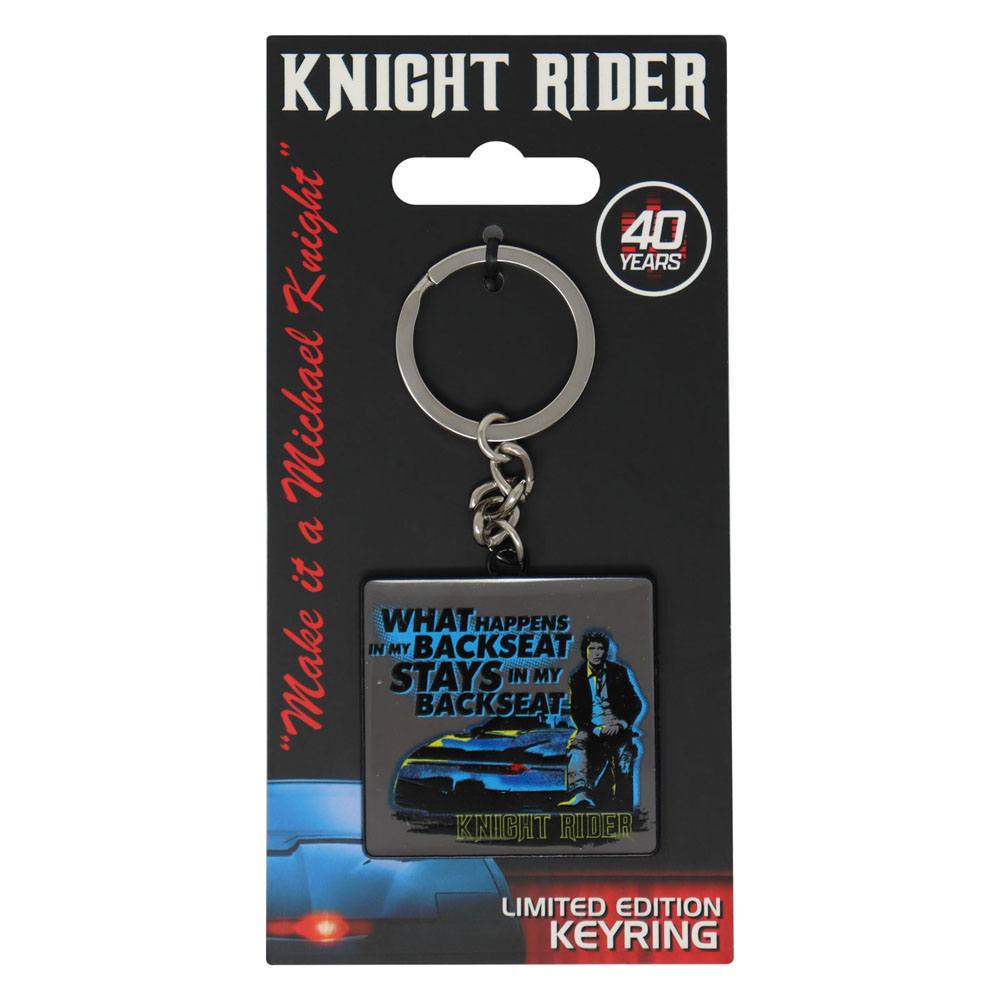 Knight Rider Metal Nyckelring 40th Anniversary Limited Edition