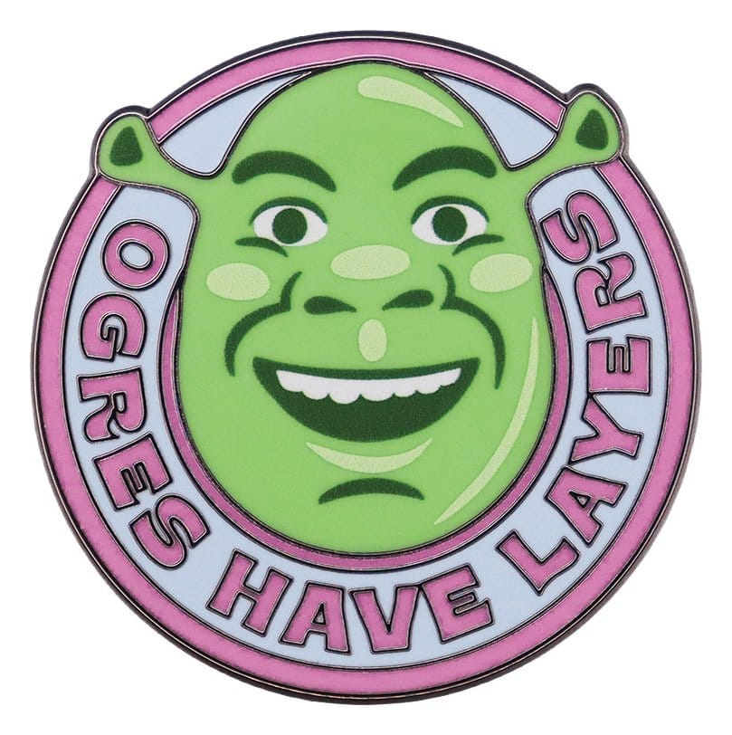 Shrek Mystery Pin Badges Blind Box Display (12)