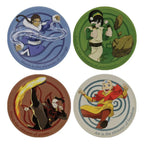 Avatar The Last Airbender Glasunderlägg 4-Pack FaNaTtik