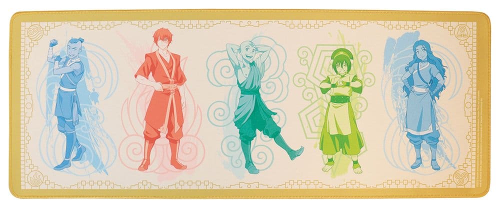 Avatar: The Last Airbender Desk Mat & Coaster Set Elements