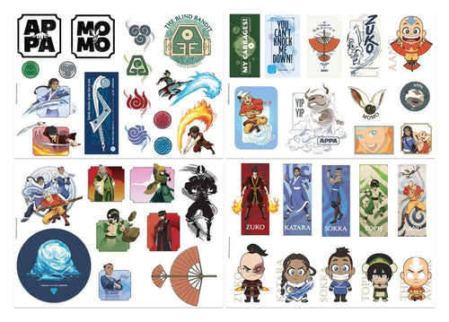 Avatar: The Last Airbender Tech Klistermärke Paket