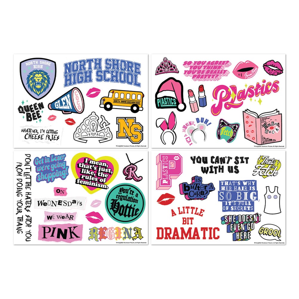Mean Girls Tech Sticker Pack – Dekorera din teknik med stil FaNaTtik