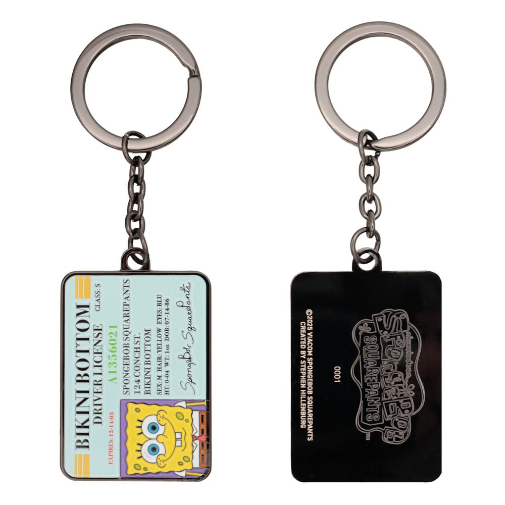 Svampbob Nyckelring Driver License Limited Edition FaNaTtik