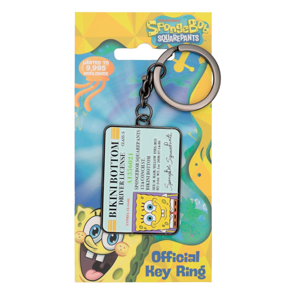 Svampbob Nyckelring Driver License Limited Edition FaNaTtik