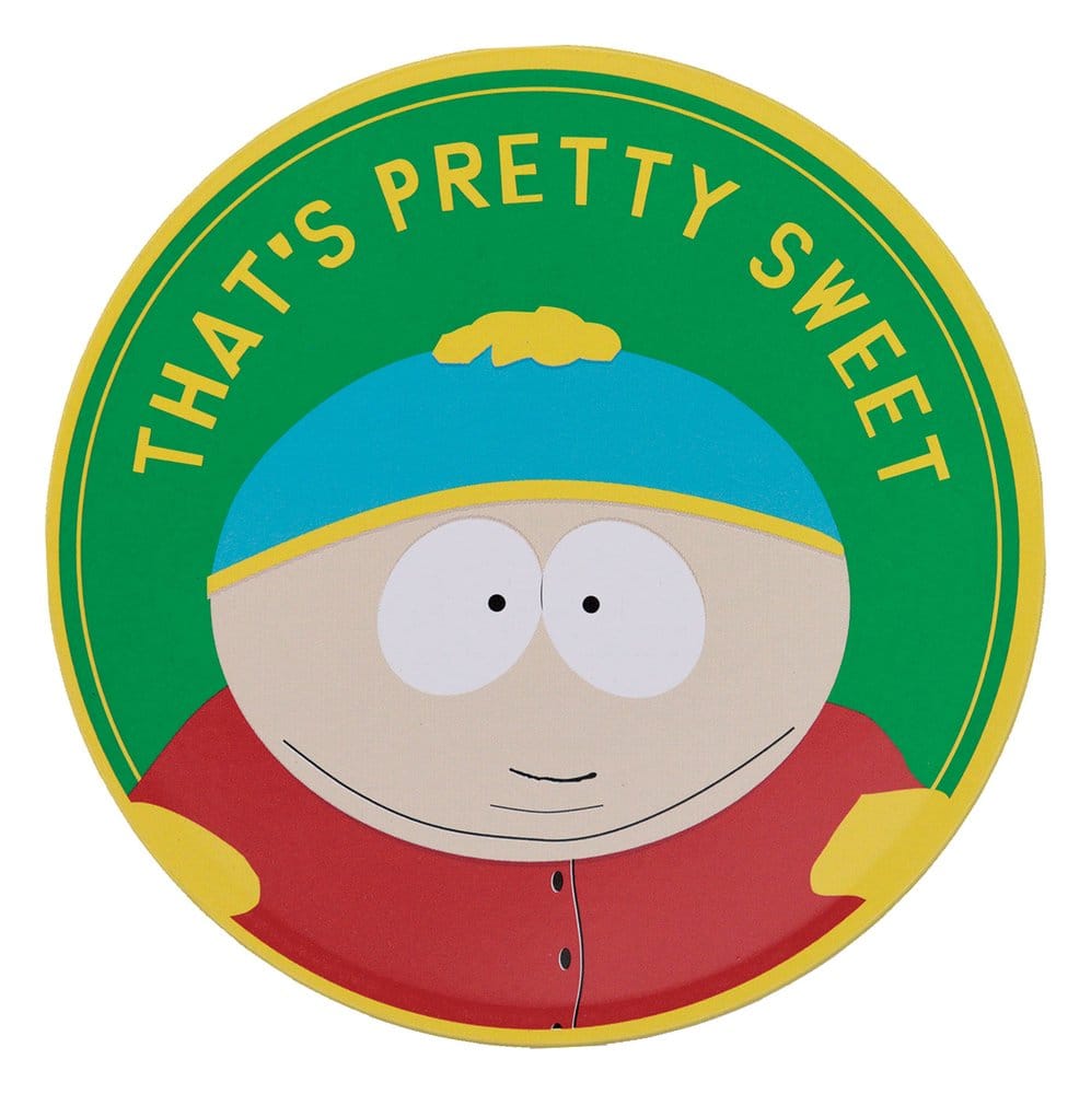 South Park Underlägg 4-Pack – Officiellt Licensierade Drinkunderlägg med Cartman, Stan, Kyle och Kenny