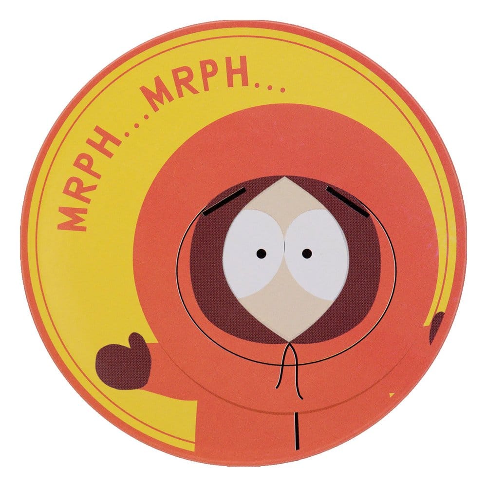 South Park Underlägg 4-Pack – Officiellt Licensierade Drinkunderlägg med Cartman, Stan, Kyle och Kenny