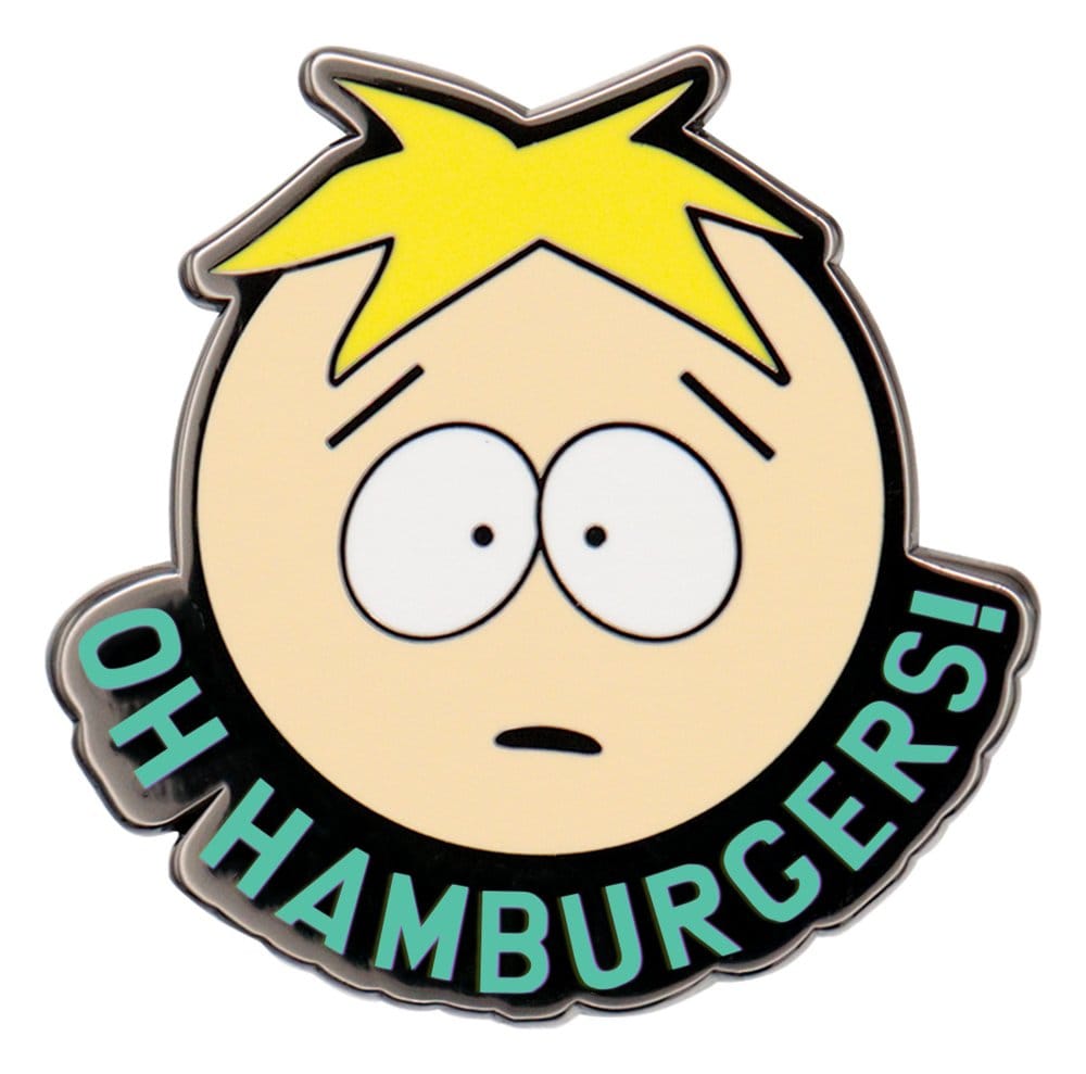 South Park Mystery Pin Badges Display (12) – Samlarset med 12 exklusiva pins från South Park