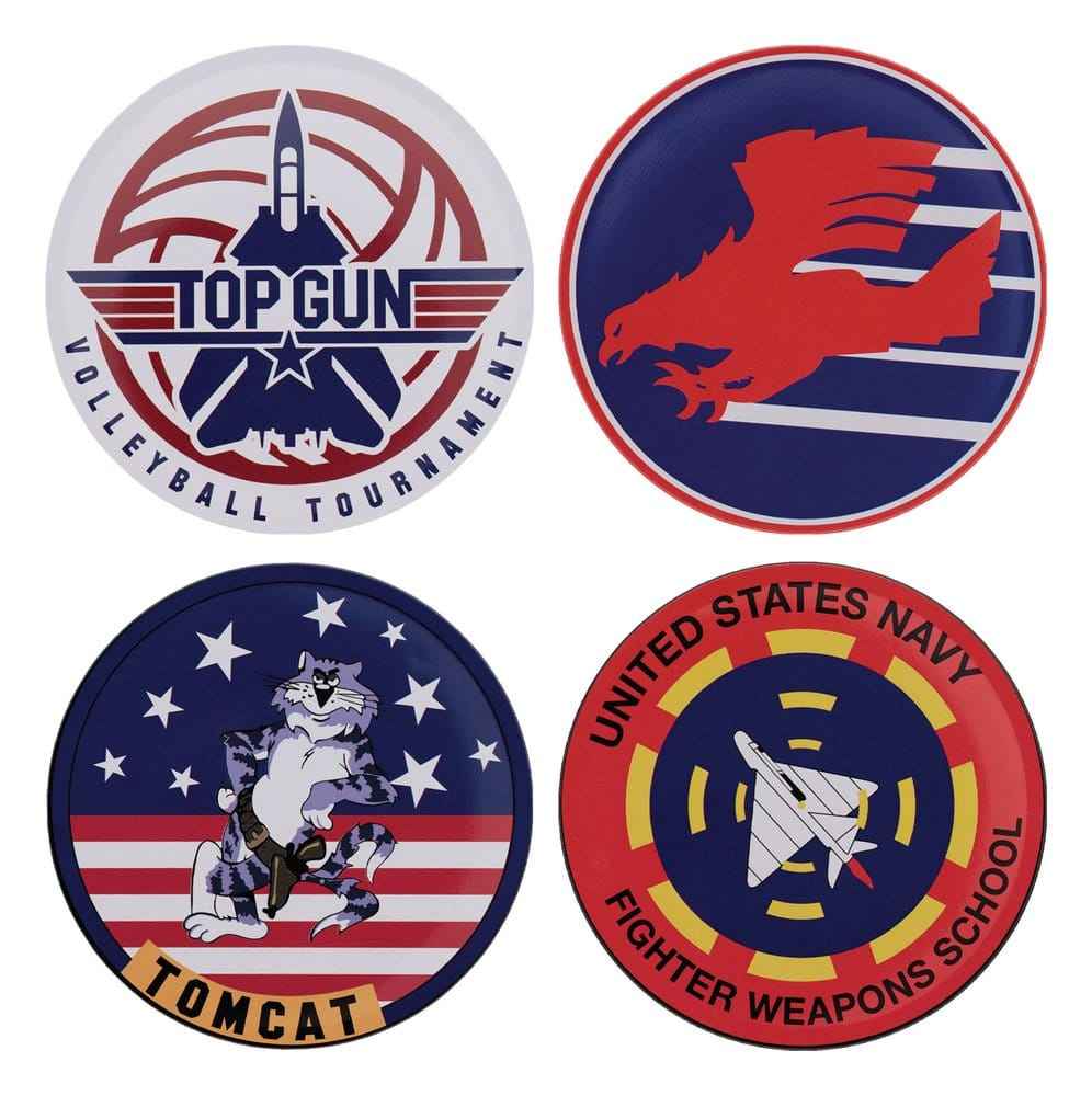 Top Gun Underlägg 4-Pack