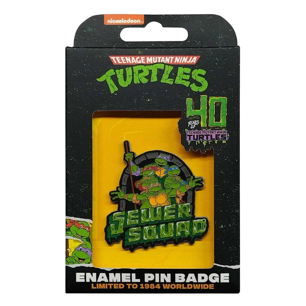 Teenage Mutant Ninja Turtles 40th Anniversary Pin Badge FaNaTtik