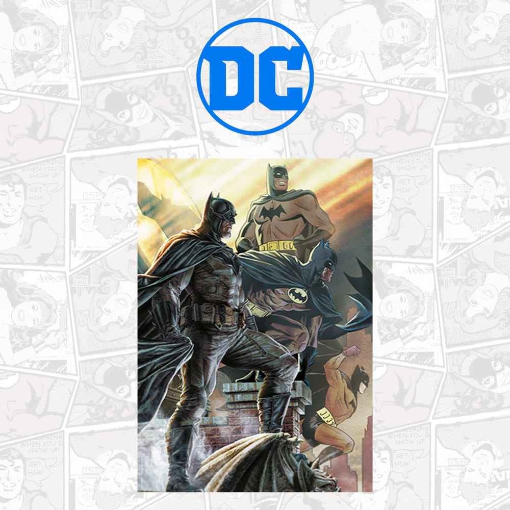 DC Comis Art Print Batman 85-årsjubileum Begränsad Upplaga 42 x 30 cm